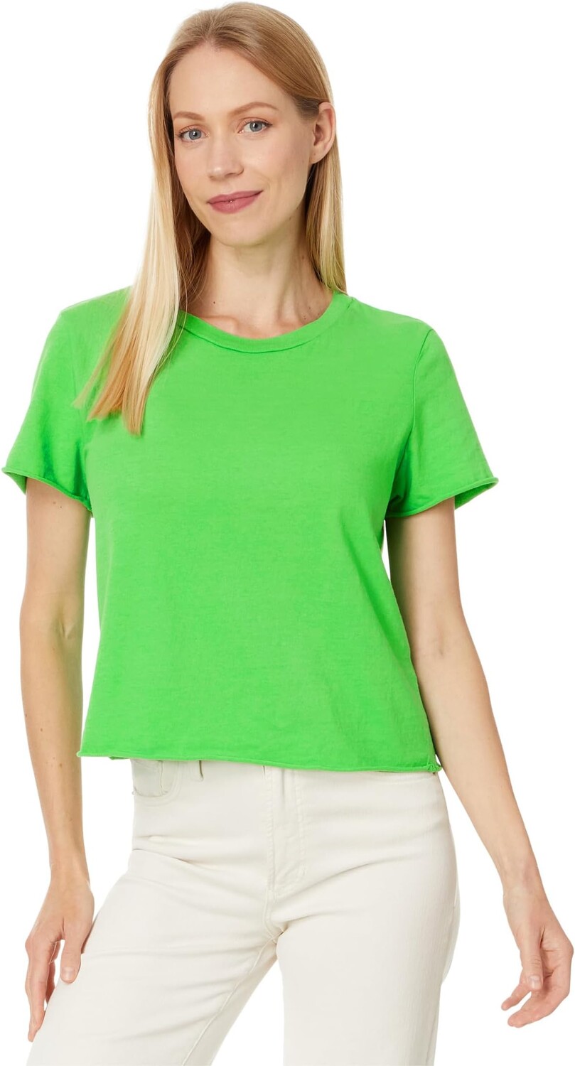 

Футболка Michael Stars Jackie Raw Edge Crew Neck Tee, цвет Lucky