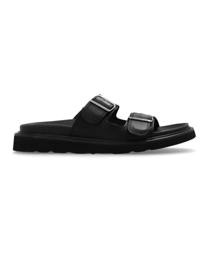 

Кожаные шлепанцы Kenzo, черный