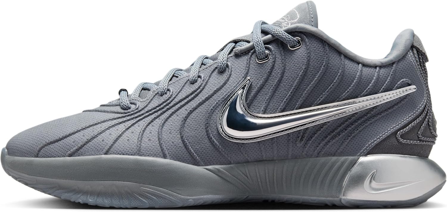

Мужские кроссовки Nike Lebron XXI, Cool Grey/Iron Grey/Wolf Grey/Metallic Silver