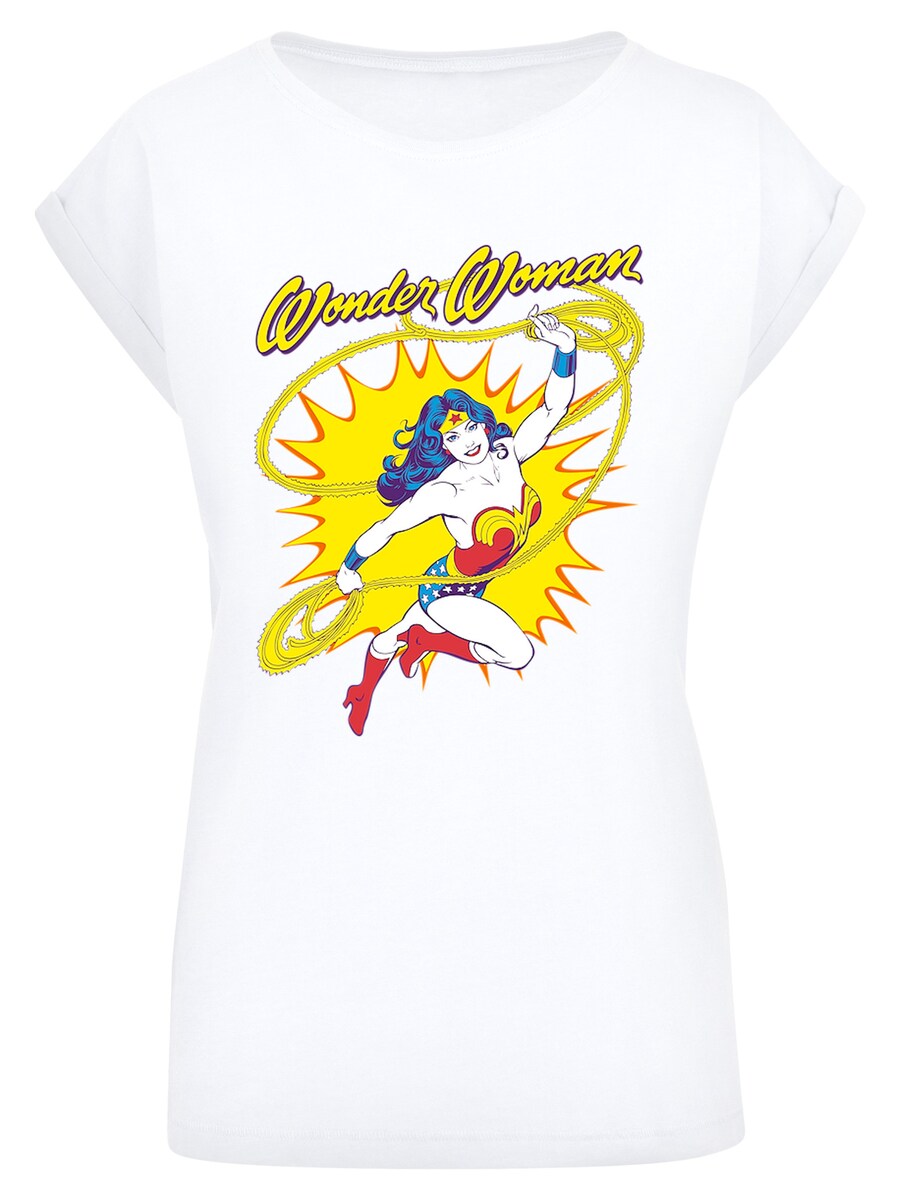 

Рубашка F4NT4STIC Wonder Woman Leap, белый