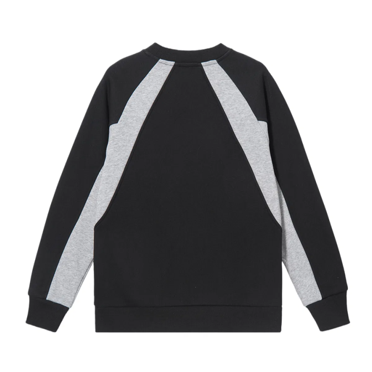 Свитшот детский с круглым вырезом утепленный Grade School Jeep, Black Gray — фото 3