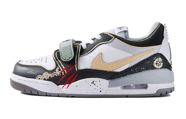 

Кроссовки для скейтбординга Legacy 312 мужские с низким верхом, черный/белый/серый Jordan