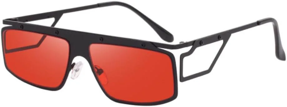 

Классические прямоугольные солнцезащитные очки в стиле панк для женщин, модные ретро-солнцезащитные очки для мужчин, винтажные очки в стиле стимпанк MTZJH, C10