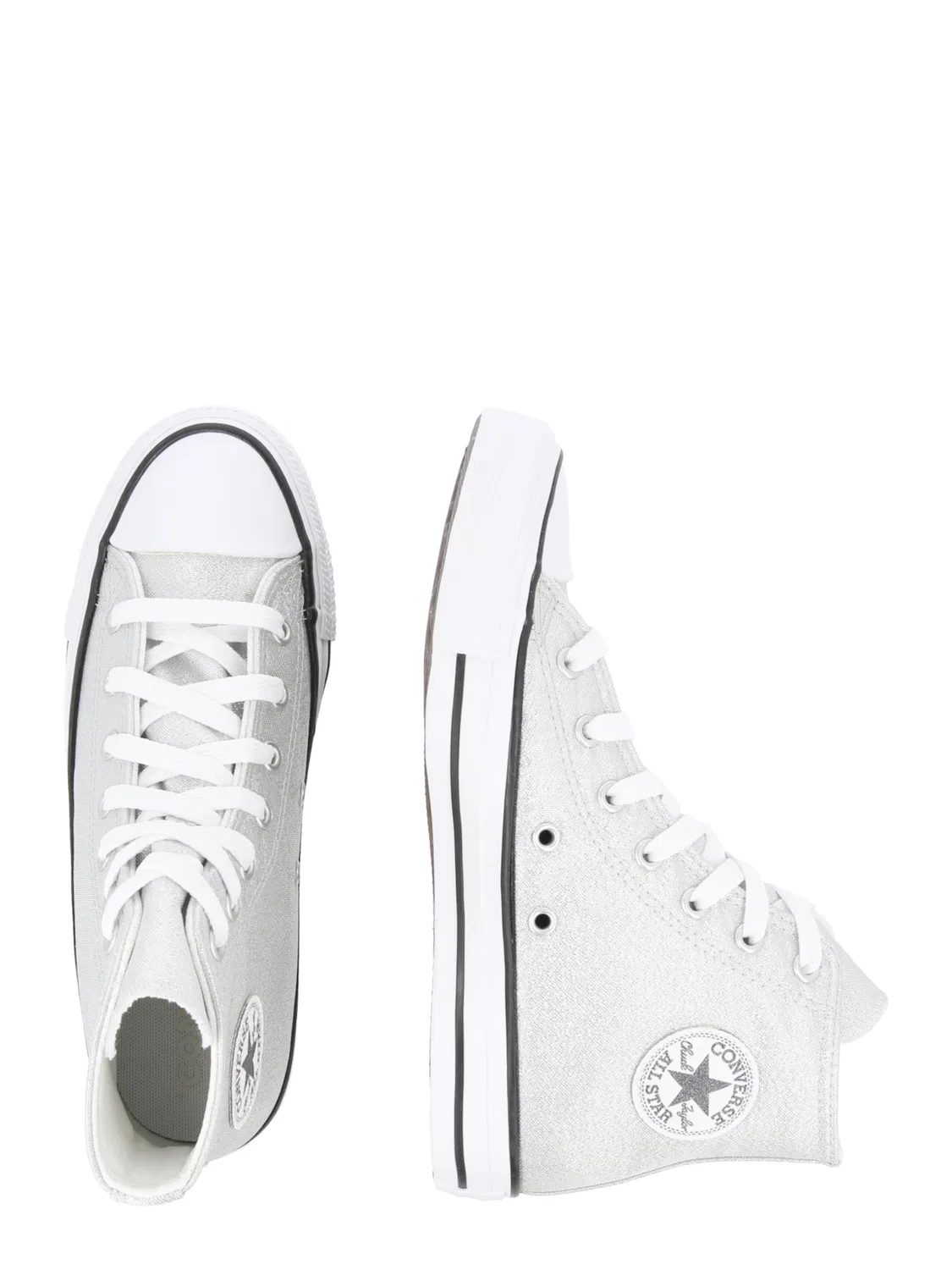 Кроссовки Converse CTAS HI светло-серого цвета — фото 2