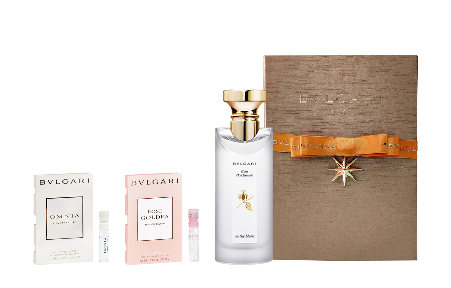 BVLGARI Mingzhen белый чай унисекс парфюмерная вода eau de cologne 75ml — фото 2
