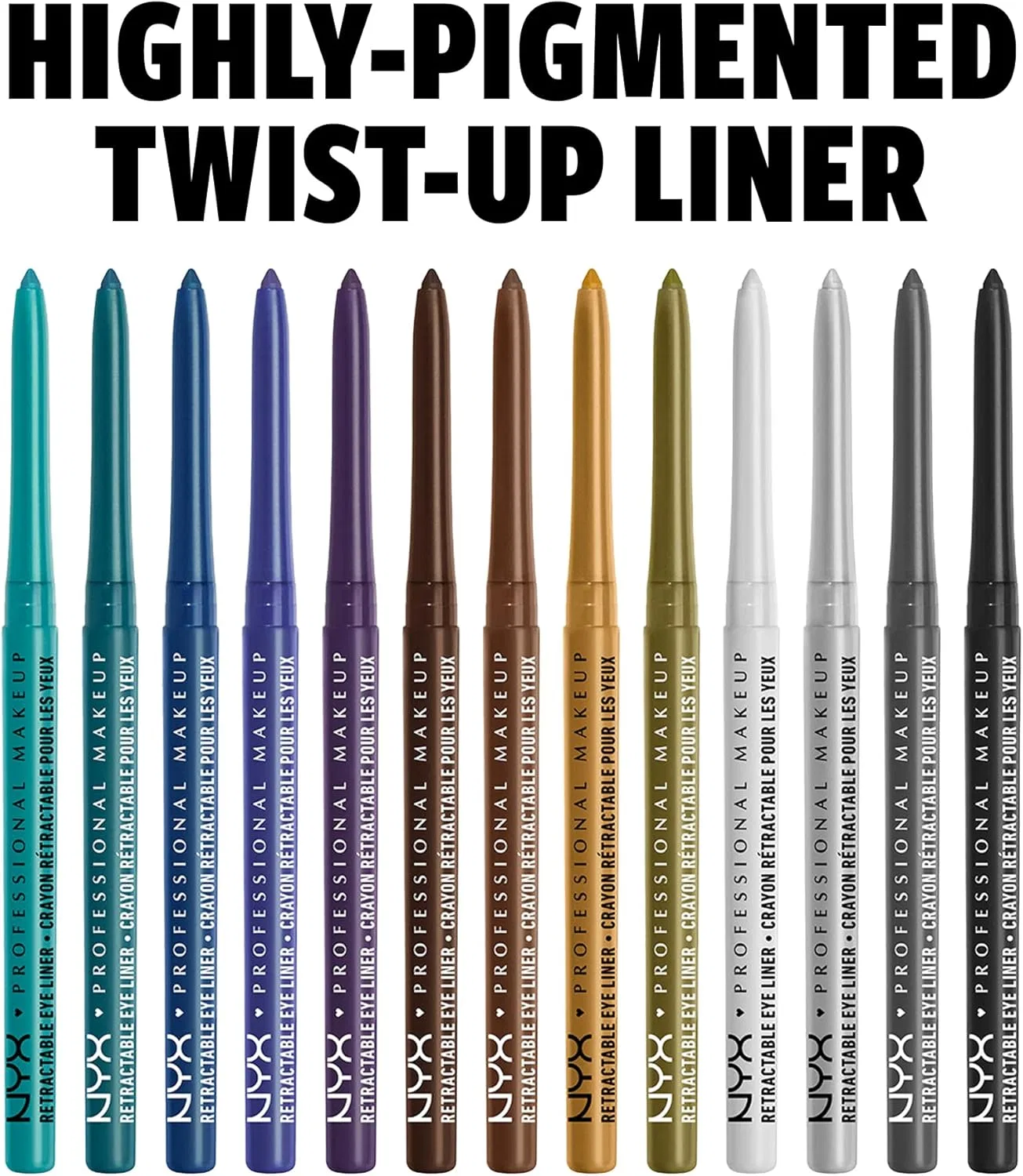 Подводка для глаз механическая Nyx Professional Makeup Retractable Eye Liner, Gypsy Blue — фото 2