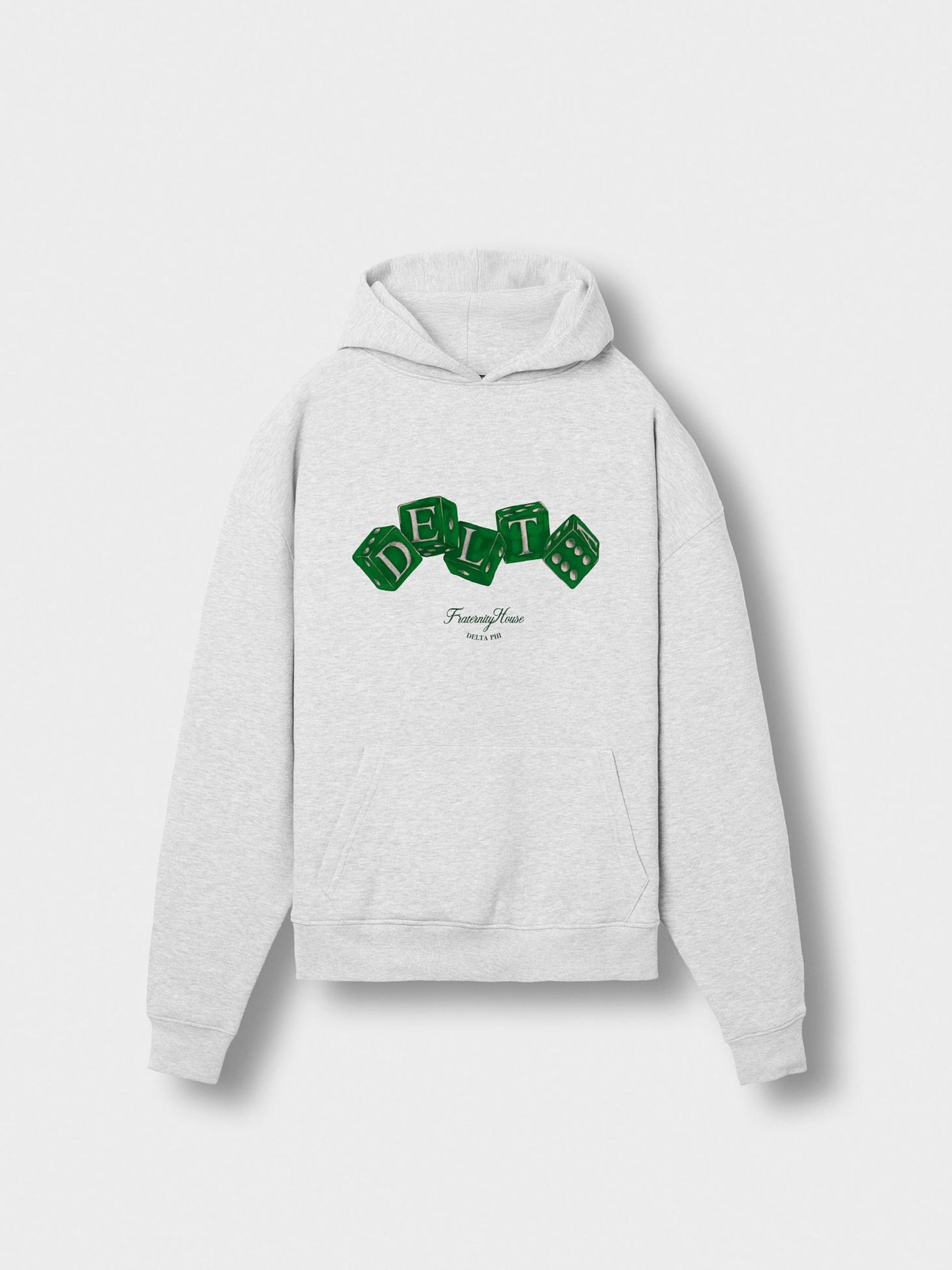 

Burocs Толстовка 'Oversized Dice' в светло-сером цвете