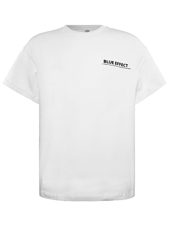

Blue Effect Белая футболка