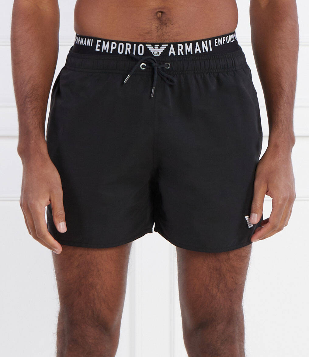 

Шорты для плавания Emporio Armani BOXER Regular Fit, черный