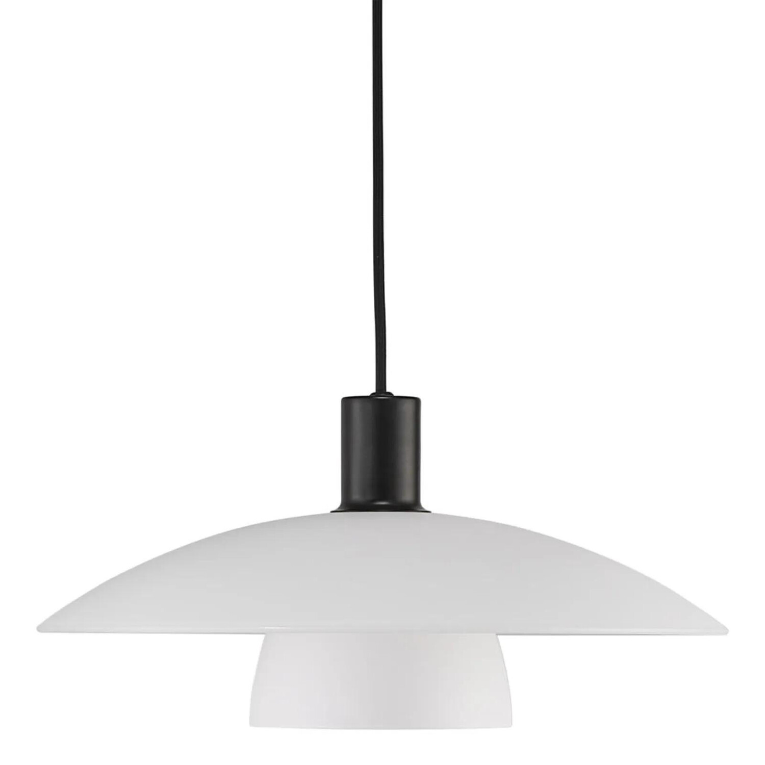 

Подвесная лампа click-licht, 20x20x18,8 см, белый/черный