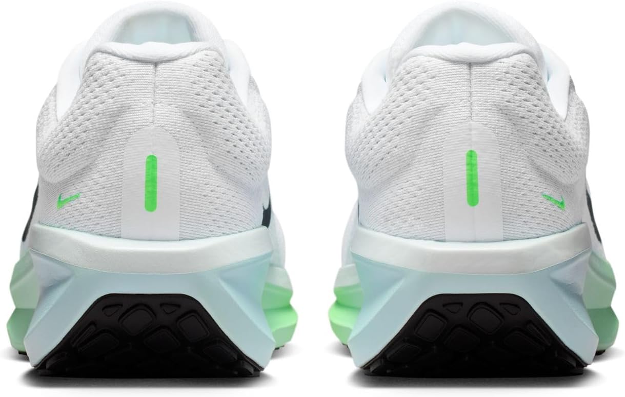 Мужские кроссовки для бега по шоссе Nike Winflo 11, белый/черный/синий/зеленый — фото 2