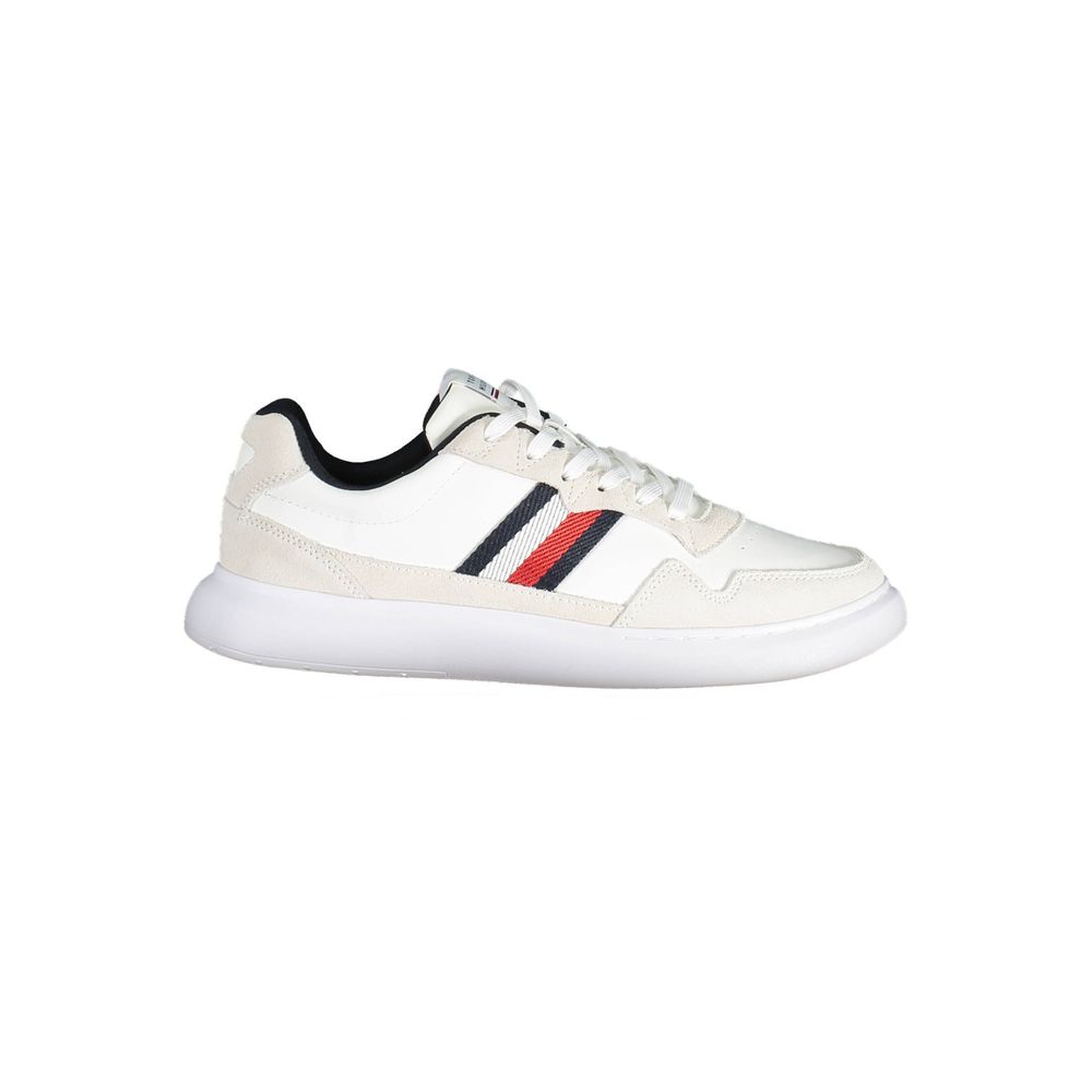 

Белые кожаные мужские кроссовки Tommy Hilfiger