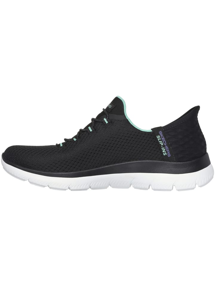 Кроссовки женские Skechers Diamond Dream из 100% веганских материалов, черный — фото 3