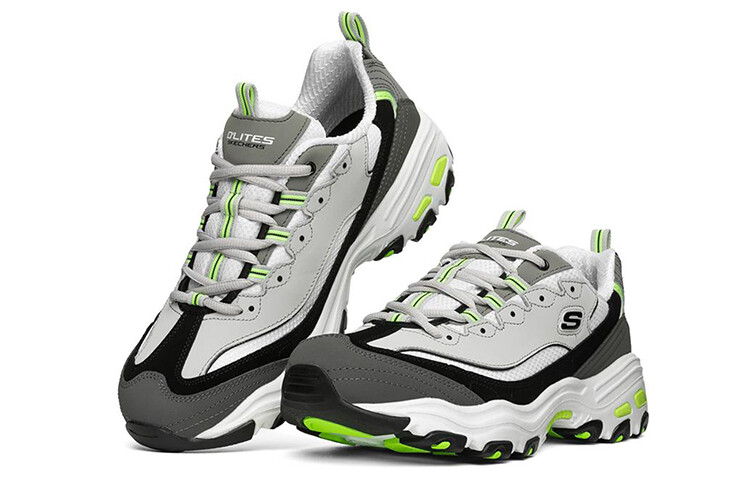D"Lites 1.0 Кроссовки Lifestyle для мужчин с низким верхом Dusty Green Skechers — фото 3