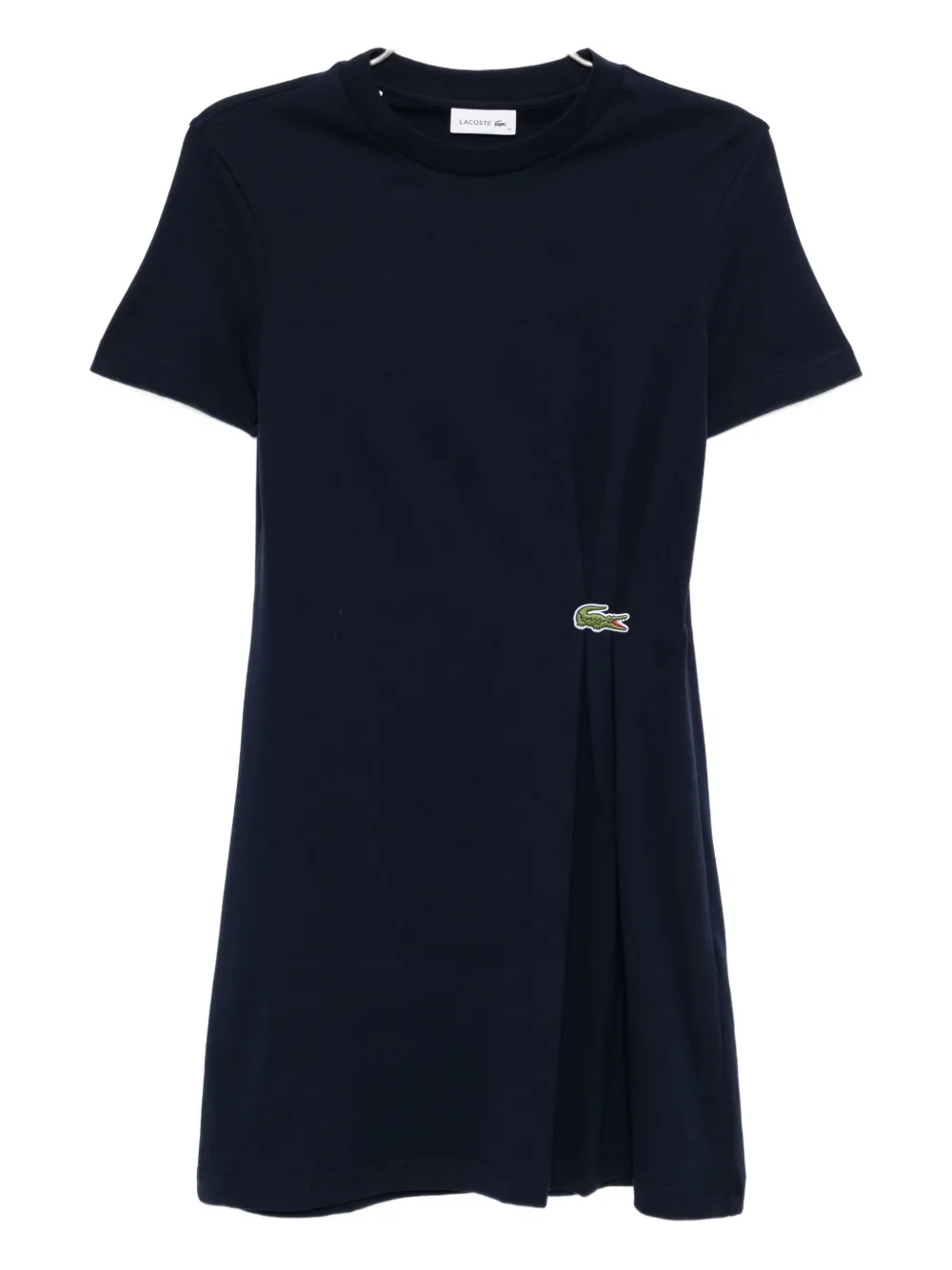 

Платье с драпировкой Lacoste, синий