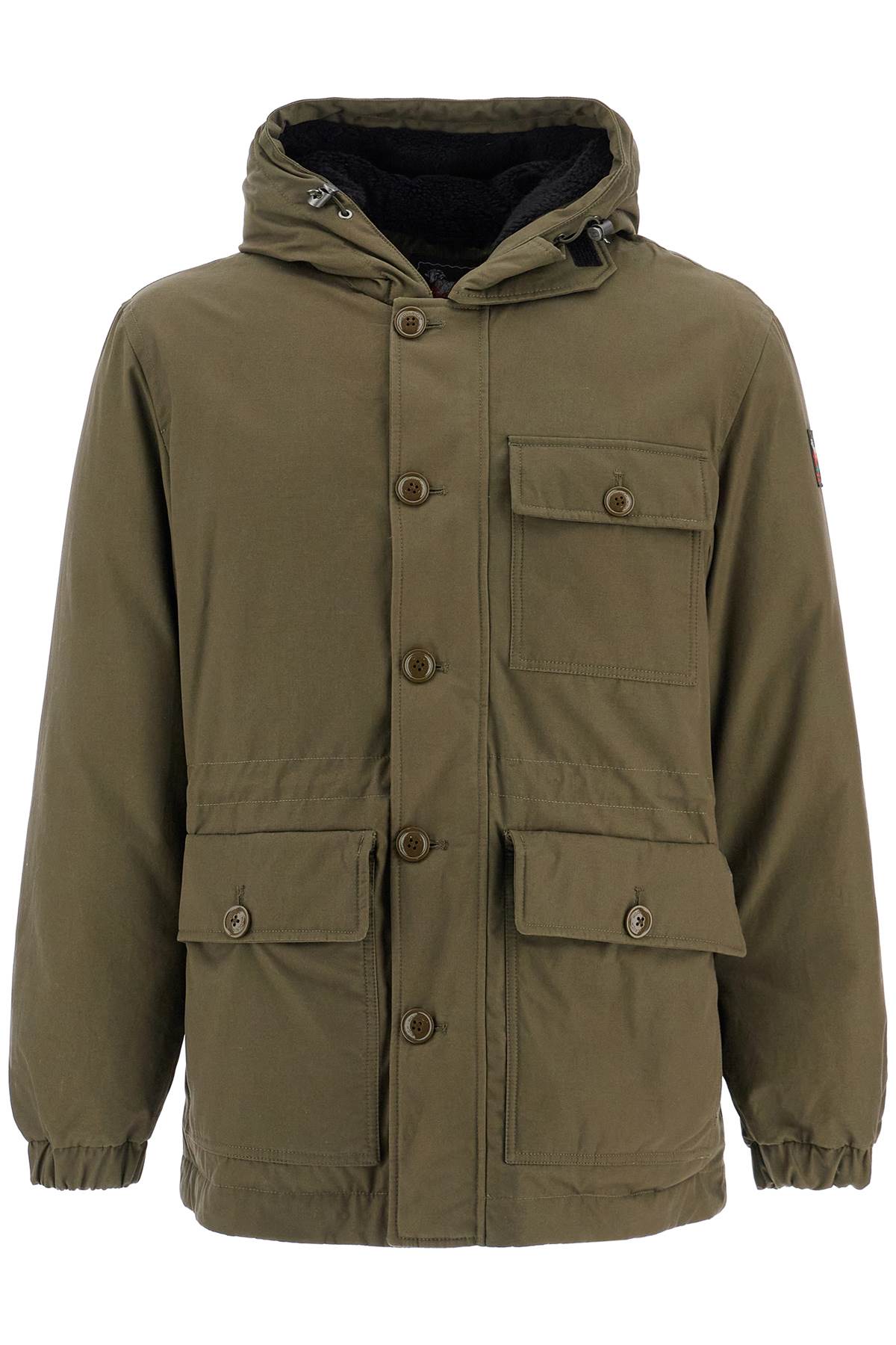 

Woolrich Мужская короткая парка Byrd, зеленый