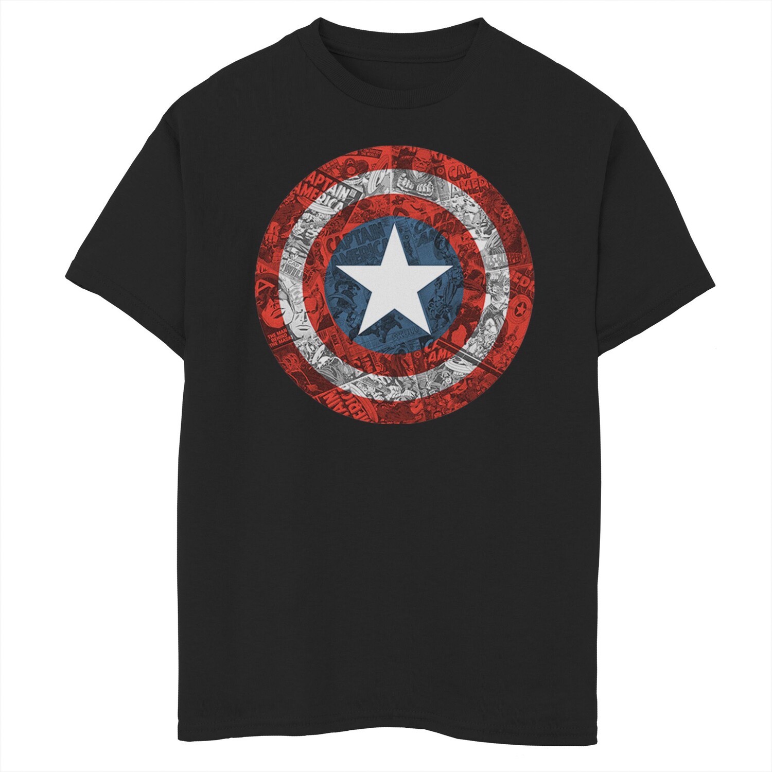 

Футболка с рисунком «Marvel Avengers Faded Shield» для мальчиков 8–20 лет Licensed Character