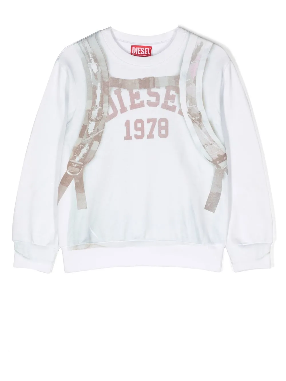 

Свитер с принтом Diesel Kids, нейтральный