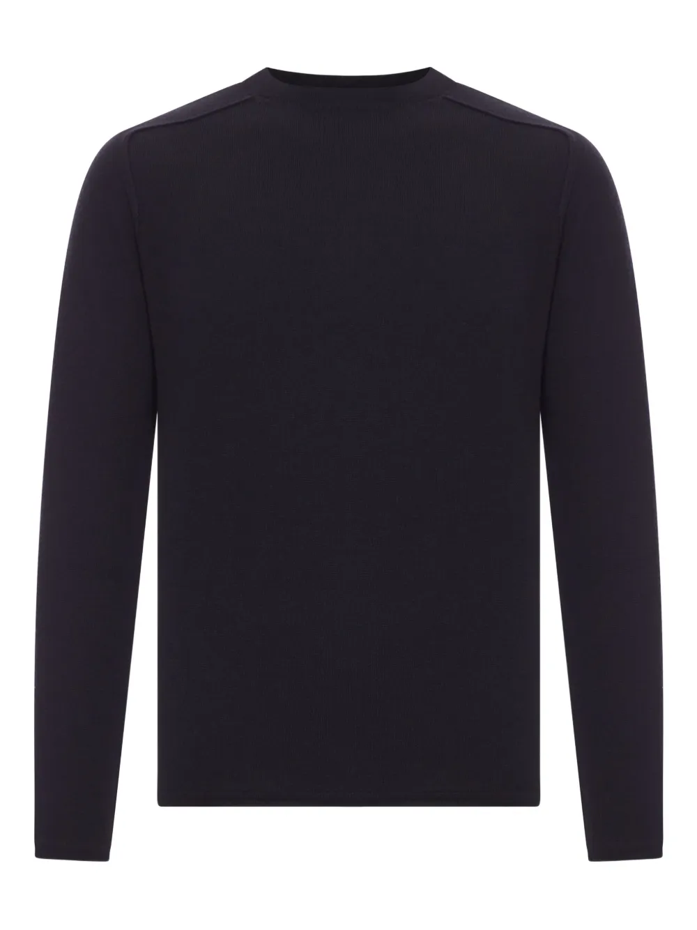 

Вязаный шерстяной свитер в рубчик Transit, черный