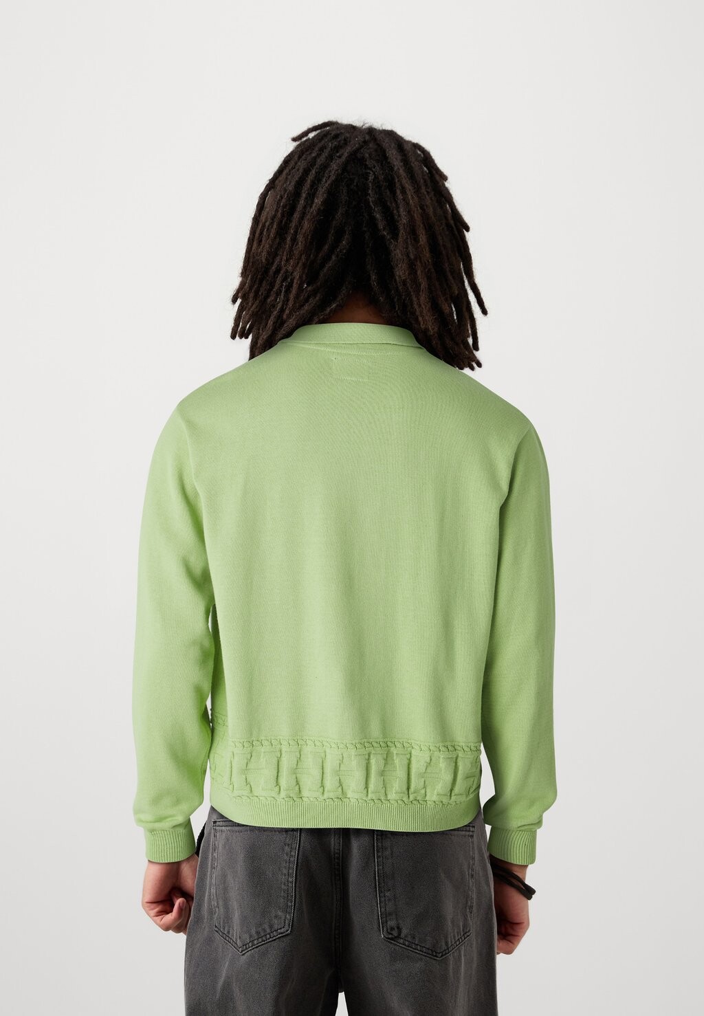 

Кардиган TOWNER UNISEX HUF, светло-зеленый
