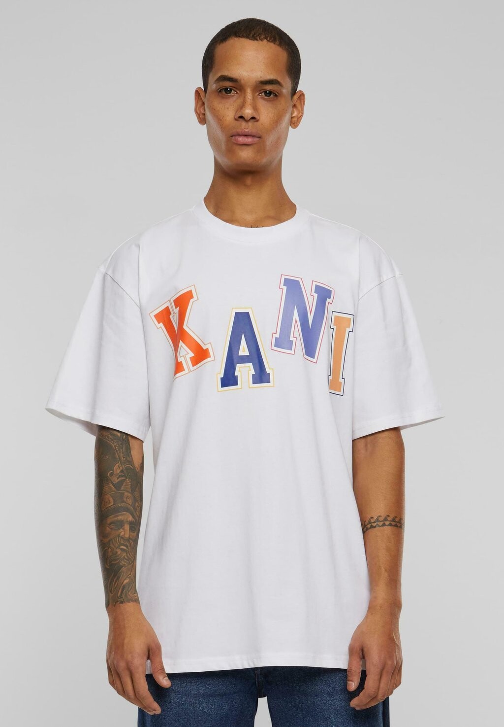 

Футболка с принтом SIGNATURE LOGO Karl Kani, цвет white