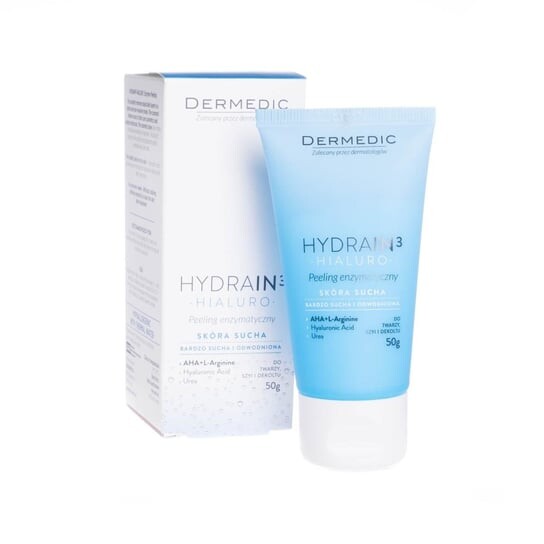 

Ферментный пилинг для сухой кожи, 50 г Dermedic, Hydrain 3 Hialuro
