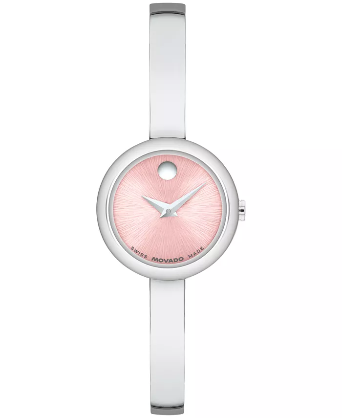 

Женские часы Museum Bangle Round Swiss Quartz из нержавеющей стали, 21.50 мм Movado