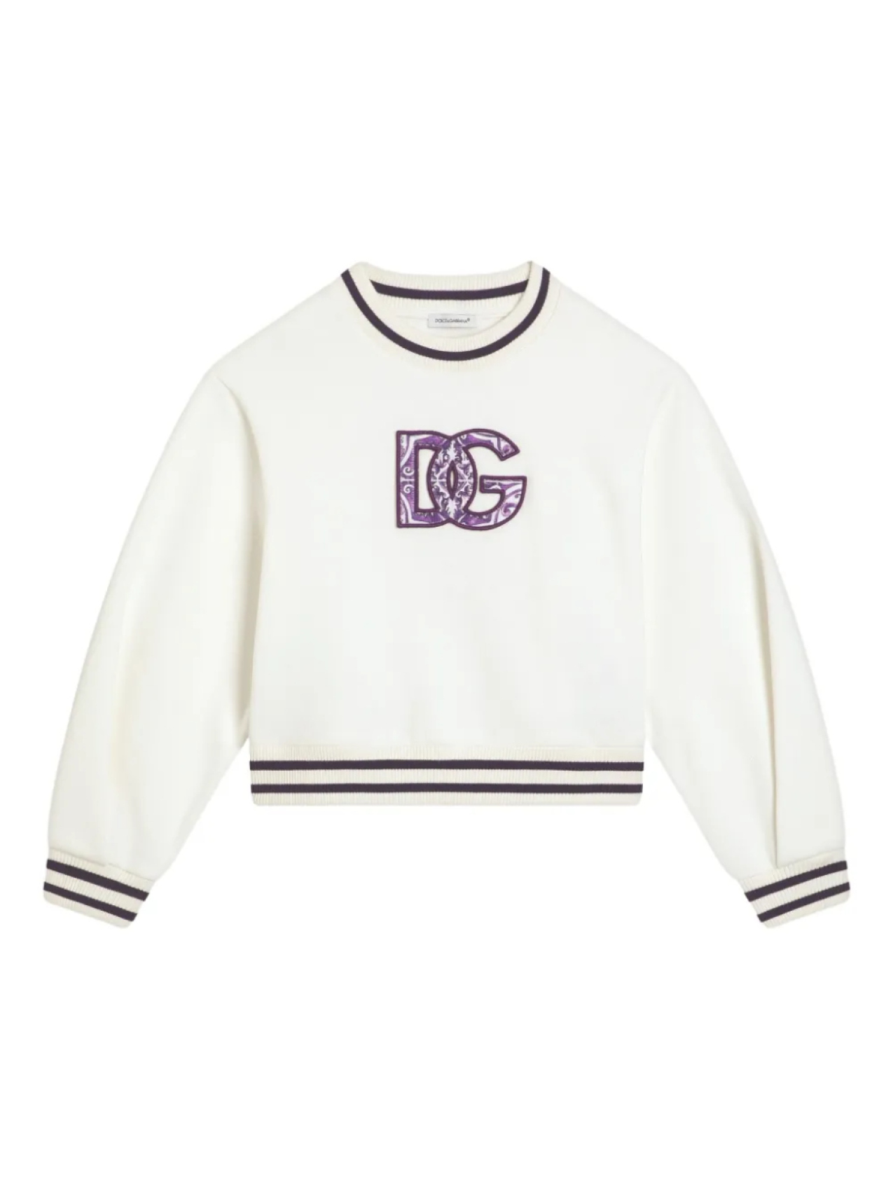 

Dolce & Gabbana Kids толстовка с логотипом, белый
