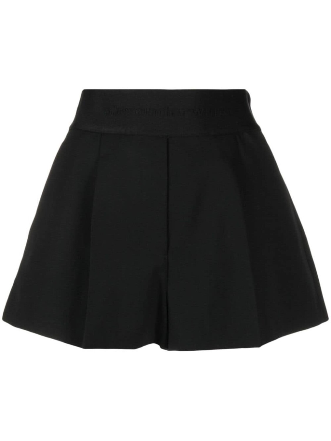 

Alexander Wang шерстяные шорты строгого кроя со складками, черный