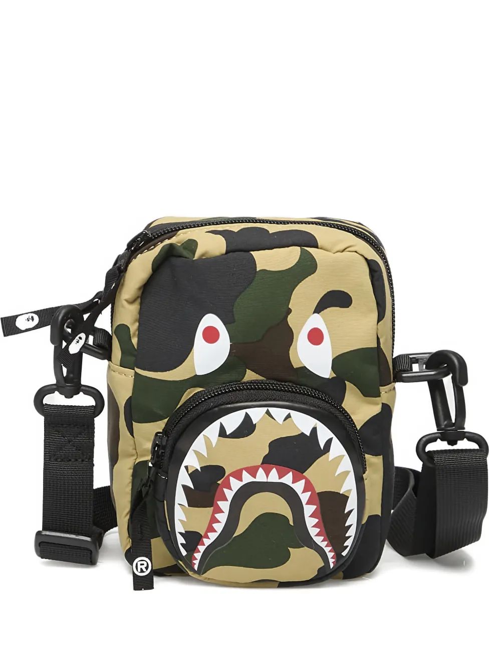 

Мини-сумка на плечо Camo Shark A Bathing Ape, бежевый