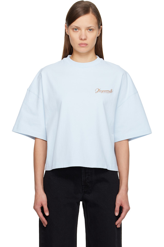 

Jacquemus Синяя футболка "the corto"