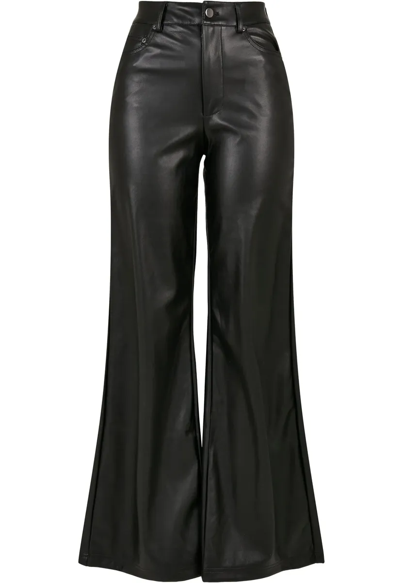 

Тканевые брюки URBAN CLASSICS " Urban Classics Women's Ladies Wide Leg Pants" (1 шт.), черный