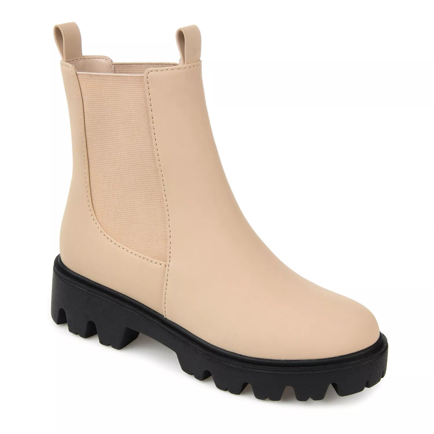 Коллекция Journee Женские ботильоны Ivette Tru Comfort Foam Journee Collection, бежевый — фото 3