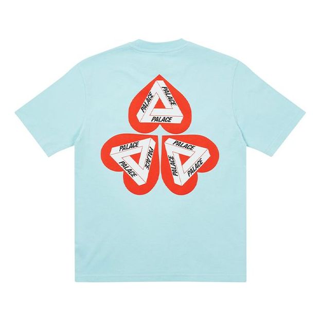 

Футболка PALACE Heart Shape Tri-FERg Pattern Short Sleeve Unisex Light Blue, светло-синий