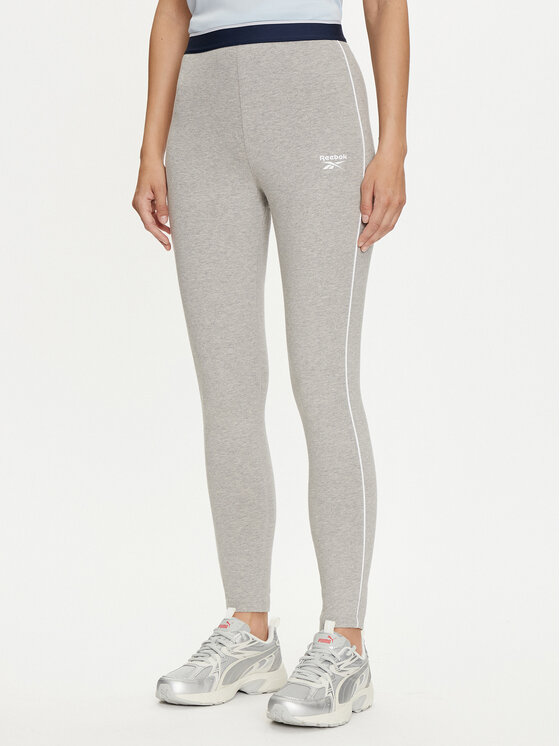 

Леггинсы slim fit Rie 100037515 Reebok, серый