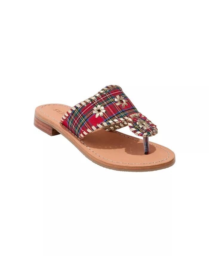 

Сандалии на плоской подошве с резиновой подошвой Big Girls Jacks Jack Rogers, мультиколор