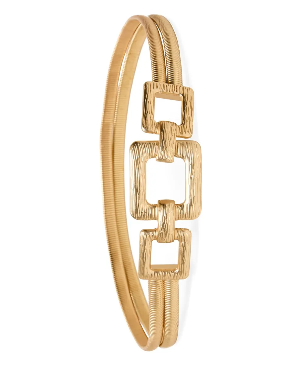 

Металлический эластичный ремень Sfera, золотой