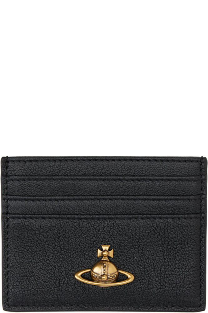 

Черный плоский держатель для карт Vivienne Westwood