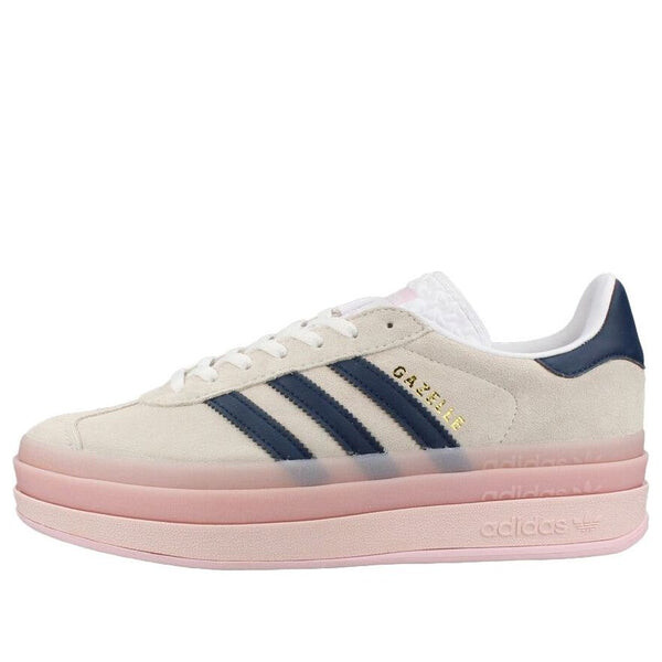 Кроссовки газель смелые Adidas, белый