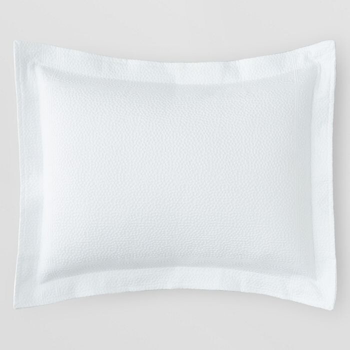 

Комплект Montauk Matelassé Standard Sham Peacock Alley, белый
