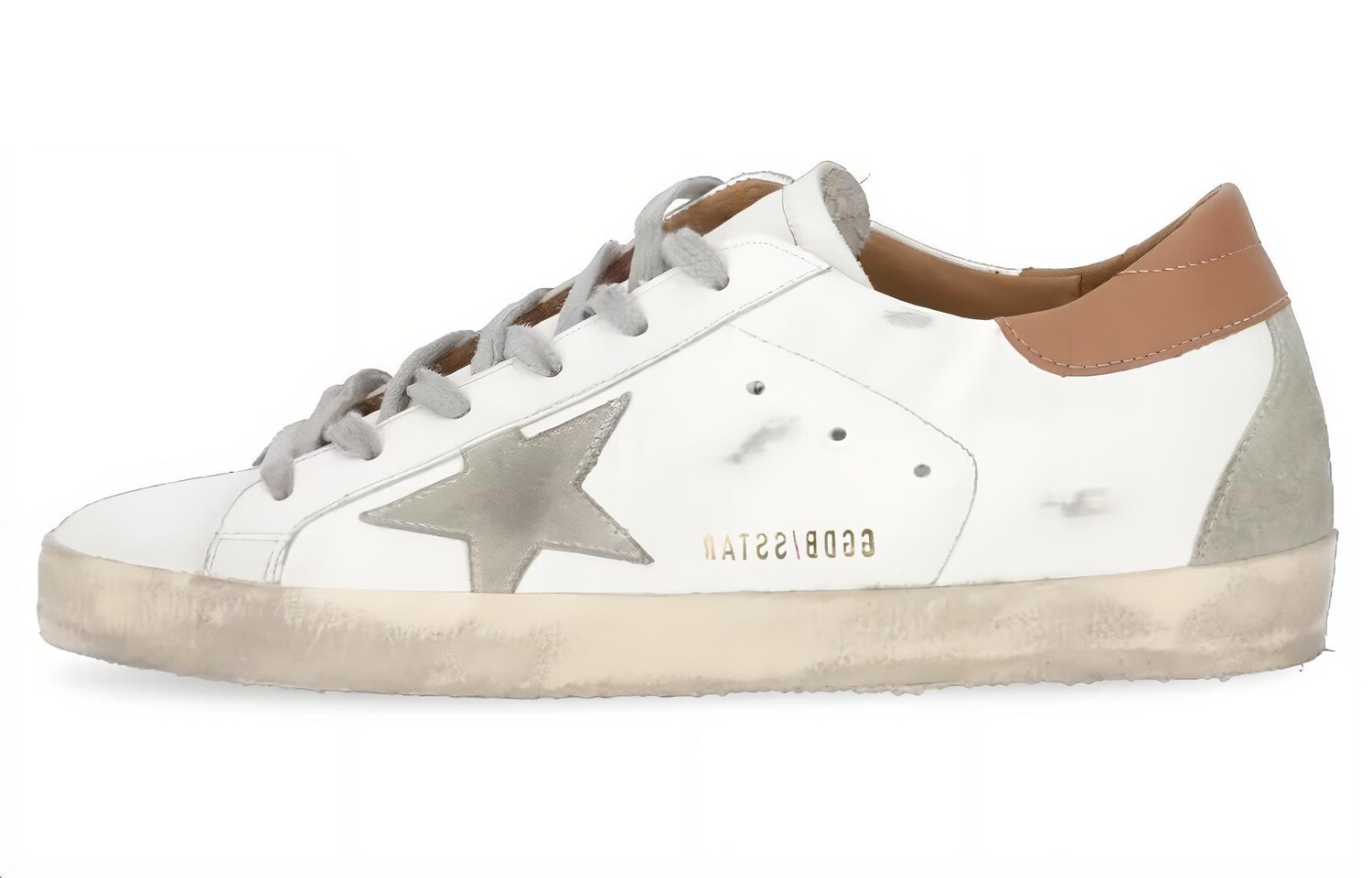 

Кроссовки Golden Goose Super-Star, белый / серый