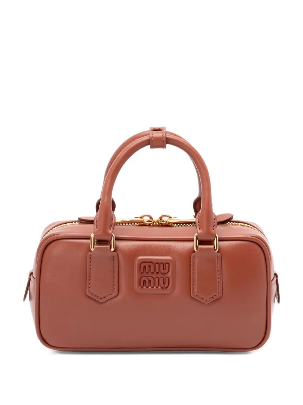 

Сумка-тоут Arcadie с логотипом MIU MIU, нейтральный