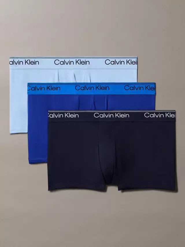Трусы с низкой посадкой, комплект из 3 штук, разноцветные Calvin Klein