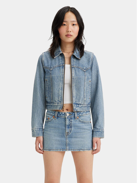 

Джинсовая куртка стандартного кроя Levi's, синий