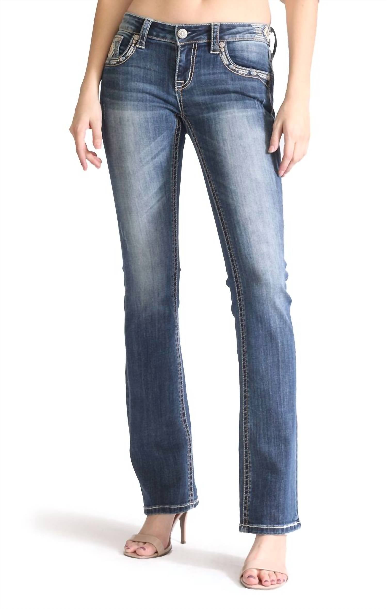 

Джинсы Wide Leg черного цвета Grace In La, черный