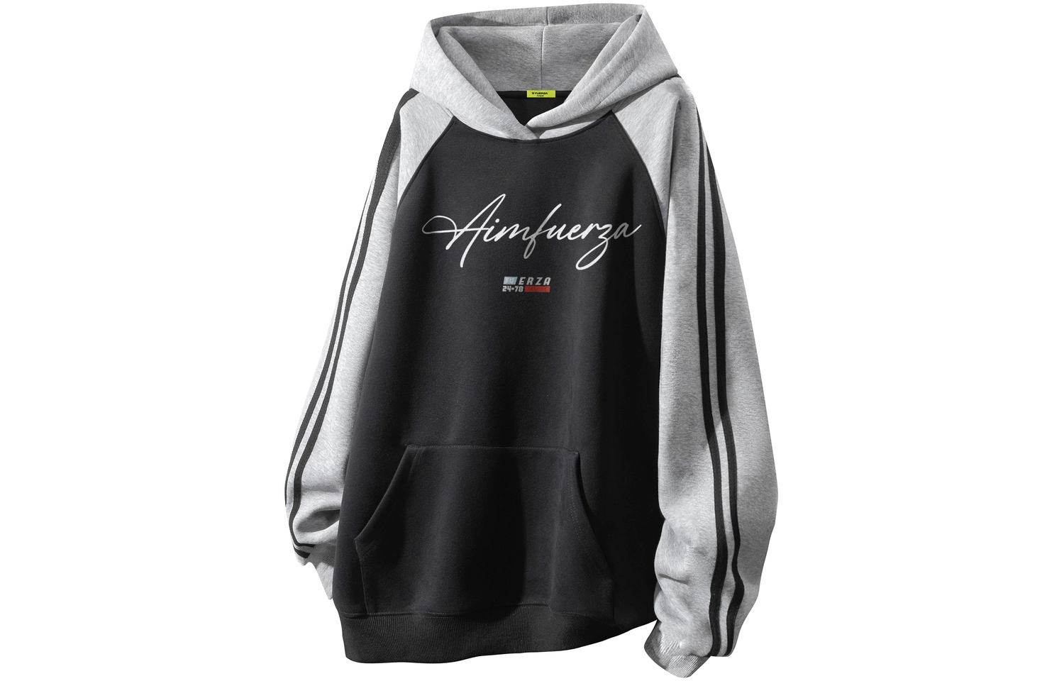 

Унисекс свитшот FUERZA, серый мультиколор