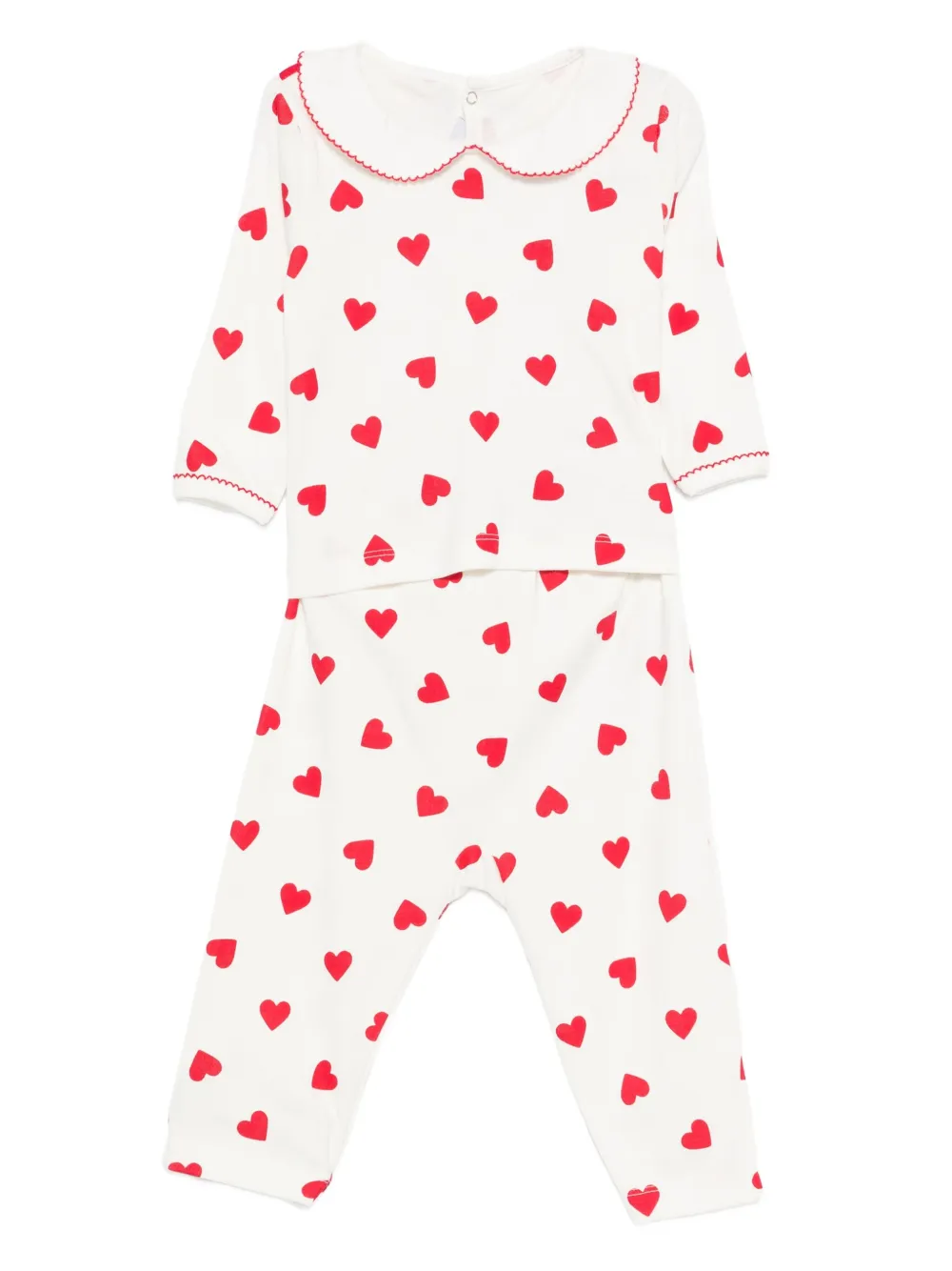 

Пижама с принтом Petit Bateau, белый