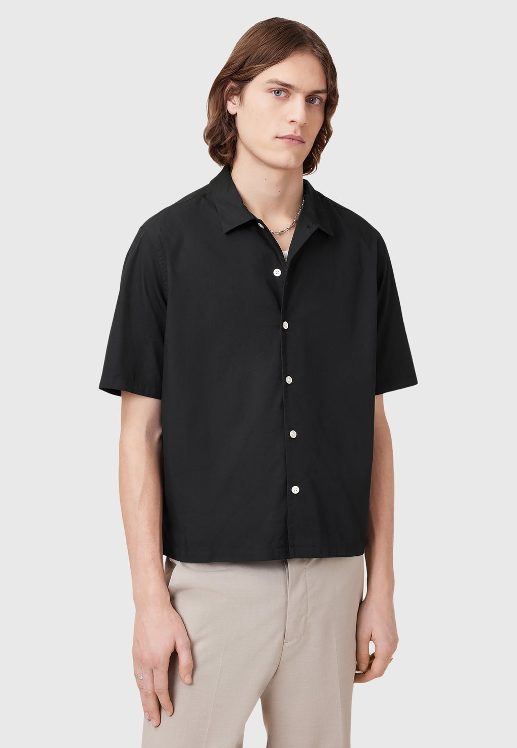 

Рубашка NYON AllSaints, черный