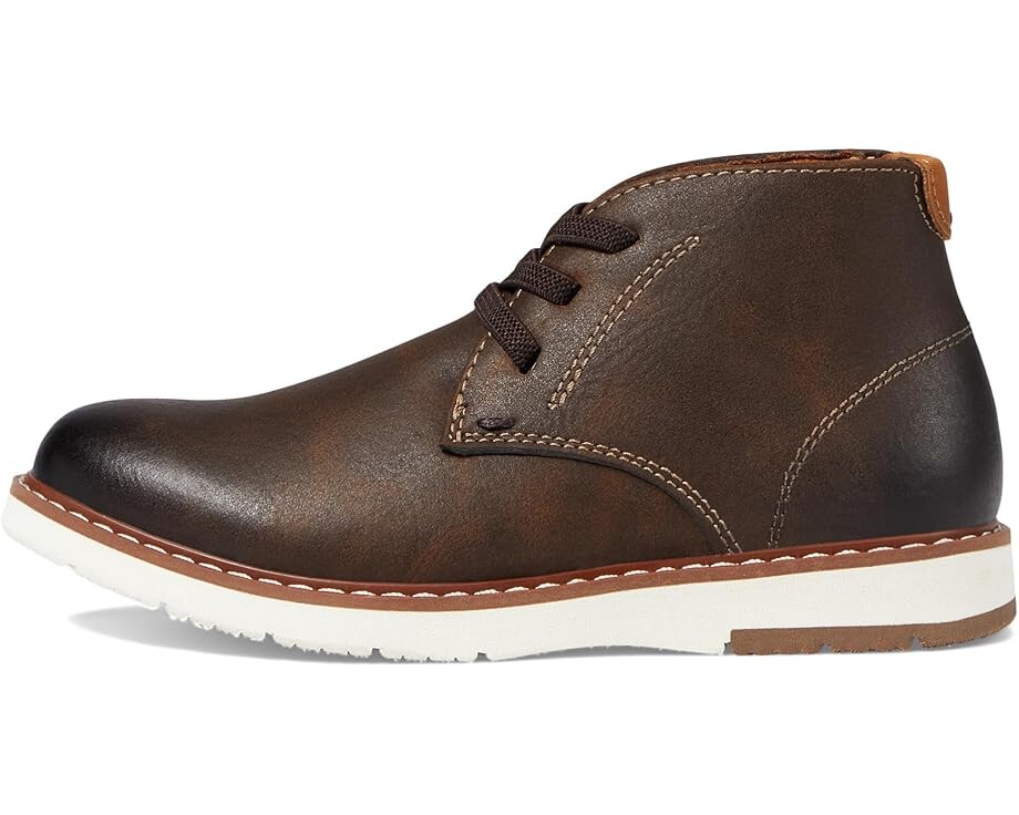 Ботинки Florsheim Kids Vibe Plain Toe Chukka, цвет Brown Crazy Horse — фото 4