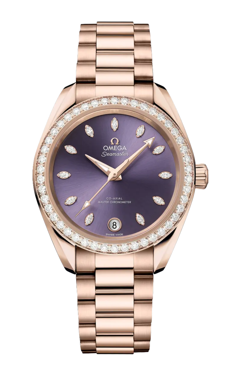 

Seamaster aqua terra shades 34 мм, оро sedna на оро sedna - 220.55.34.20.60.001 OMEGA